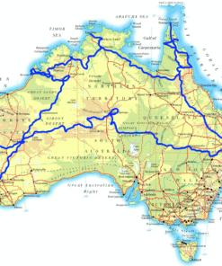 Alternative view of Around Australia