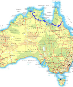 Alternative view of Gulf of Carpentaria